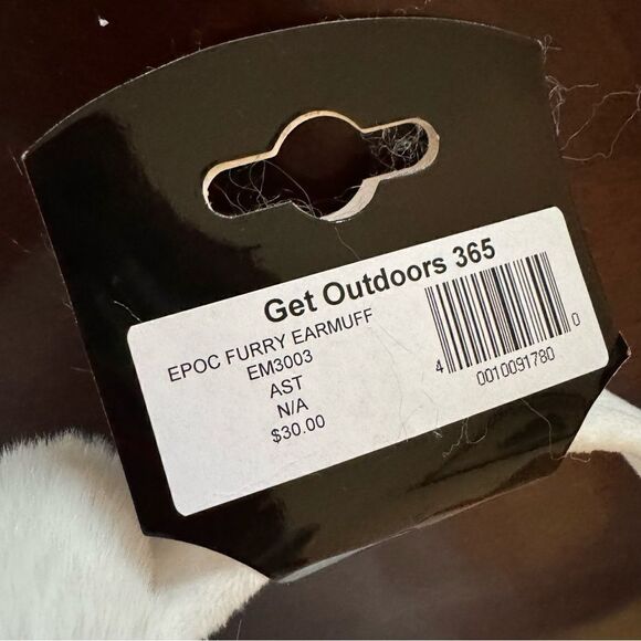 NWT Angela & William White Ear Muffs main image 5